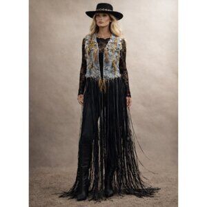 "Yellow Rose of Texas" One of a kind Custom Montana Dreamwear Vest